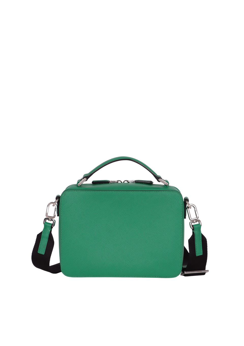 BOLSA PRADA SAFFIANO LUX BRIQUE HANDLE BAG VERDE ORIGINAL – Gringa