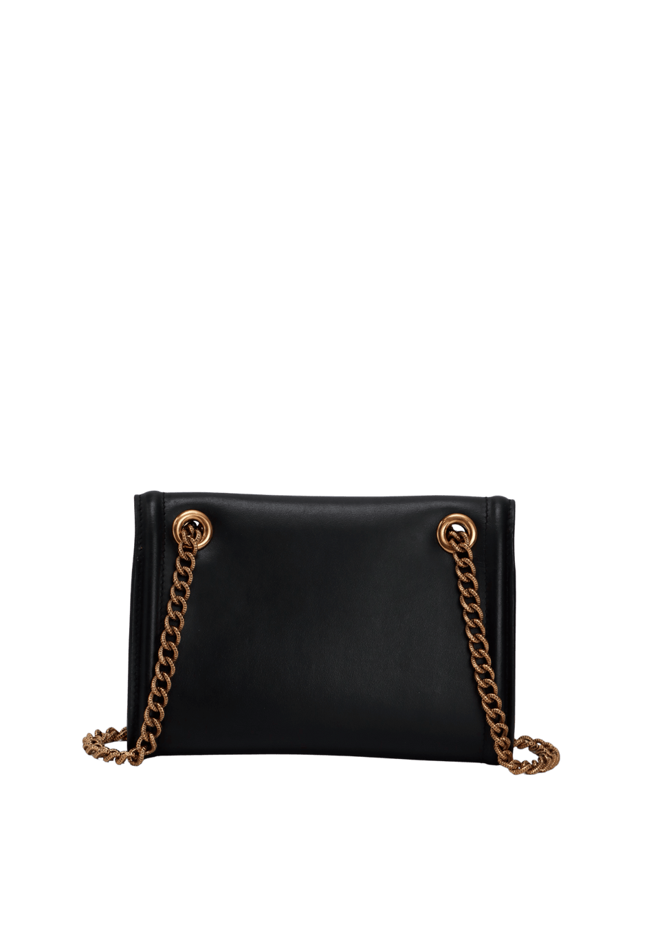 BOLSA DOLCE & GABBANA DEVOTION WALLET ON CHAIN BAG PRETO ORIGINAL