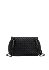 MINI INTRECCIATO FLAP BAG