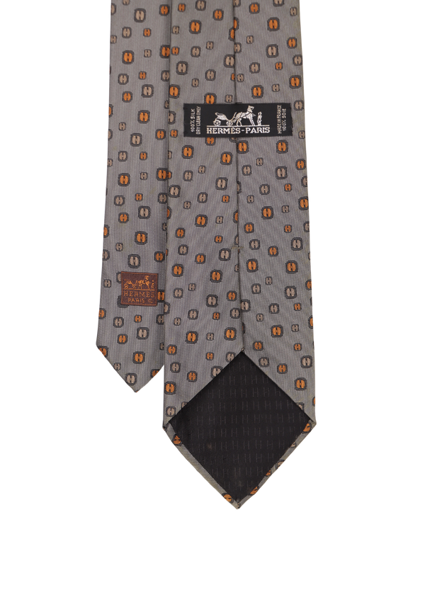 PRINTED SILK TIE