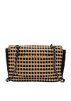 RAFFIA MADEMOISELLE FLAP BAG