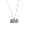 ''RETURN TO TIFFANY'' MINI DOUBLE HEART NECKLACE