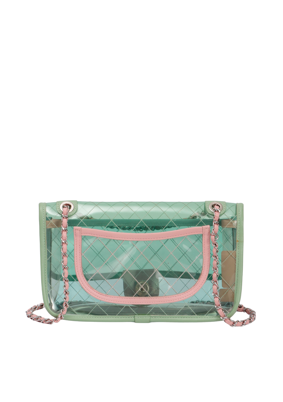 ＊coco＊ BOLSA CHANEL MEDIUM COCO SPLASH PVC FLAP BAG MULTICOR ORIGINAL