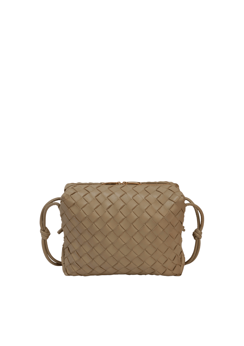 BOLSA BOTTEGA VENETA INTRECCIATO LOOP CAMERA BAG VERDE ORIGINAL