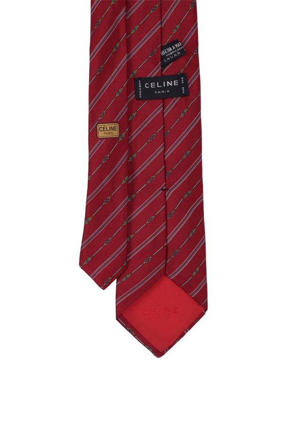 PRINTED SILK TIE