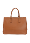LARGE SAFFIANO LUX DOUBLE ZIP GALLERIA