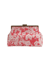 DAISY CANVAS CLUTCH 