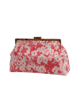 DAISY CANVAS CLUTCH 