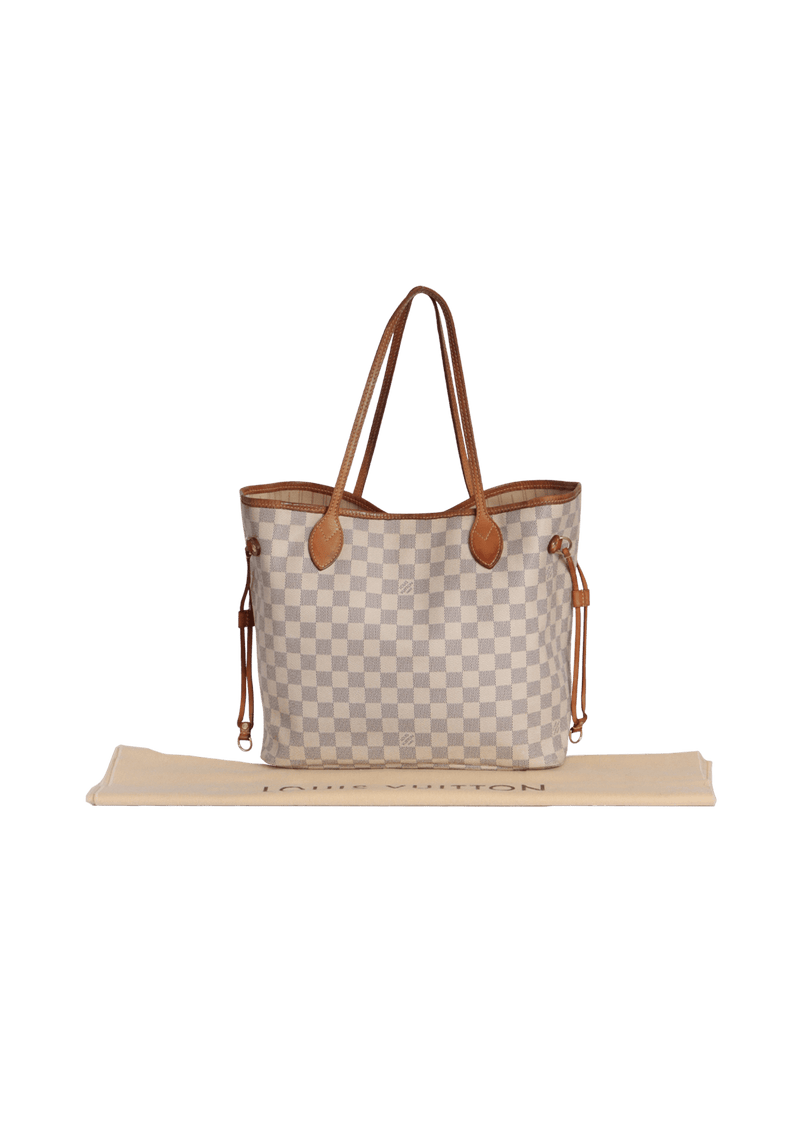 DAMIER AZUR NEVERFULL MM