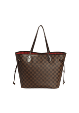 DAMIER ÉBÈNE NEVERFULL MM W/ POUCH