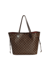DAMIER ÉBÈNE NEVERFULL MM W/ POUCH