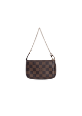 DAMIER ÉBÈNE POCHETTE ACCESSOIRES MINI