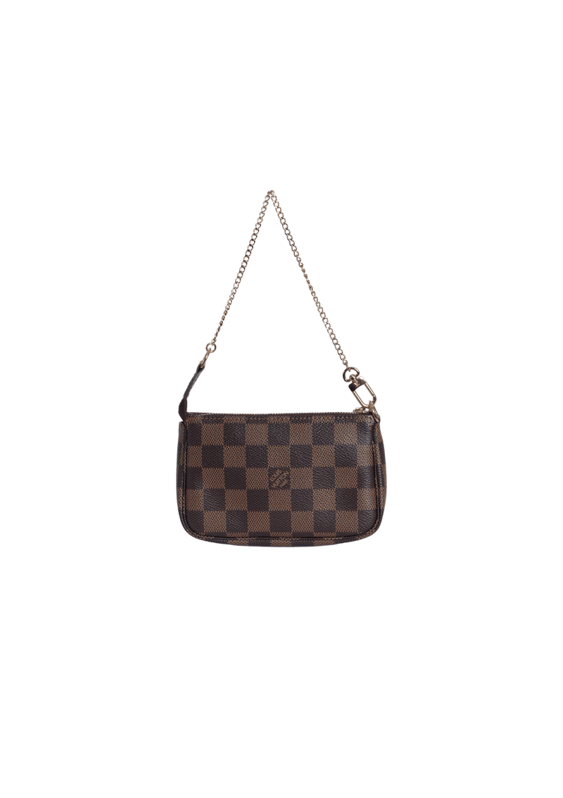 DAMIER ÉBÈNE POCHETTE ACCESSOIRES MINI