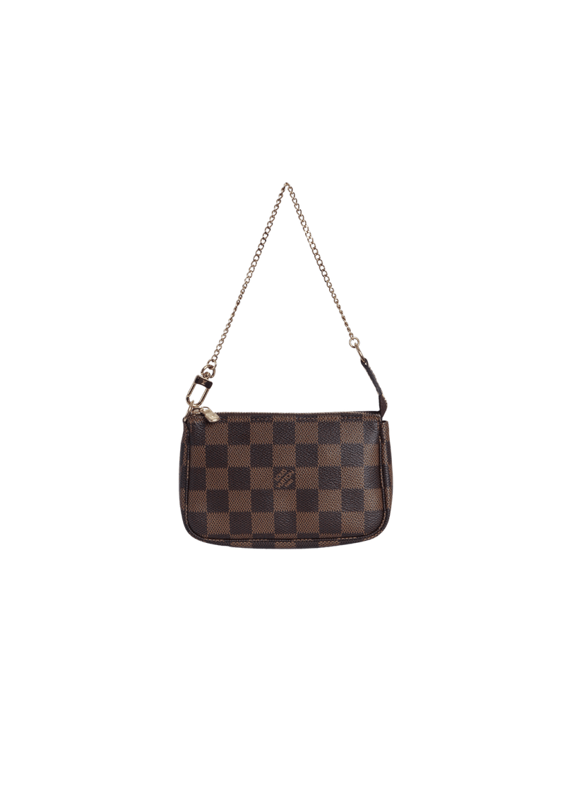 DAMIER ÉBÈNE POCHETTE ACCESSOIRES MINI