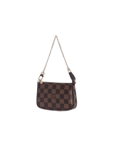 DAMIER ÉBÈNE POCHETTE ACCESSOIRES MINI