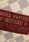 DAMIER AZUR TRUNKS LABELS POCHETTE MILLA MM