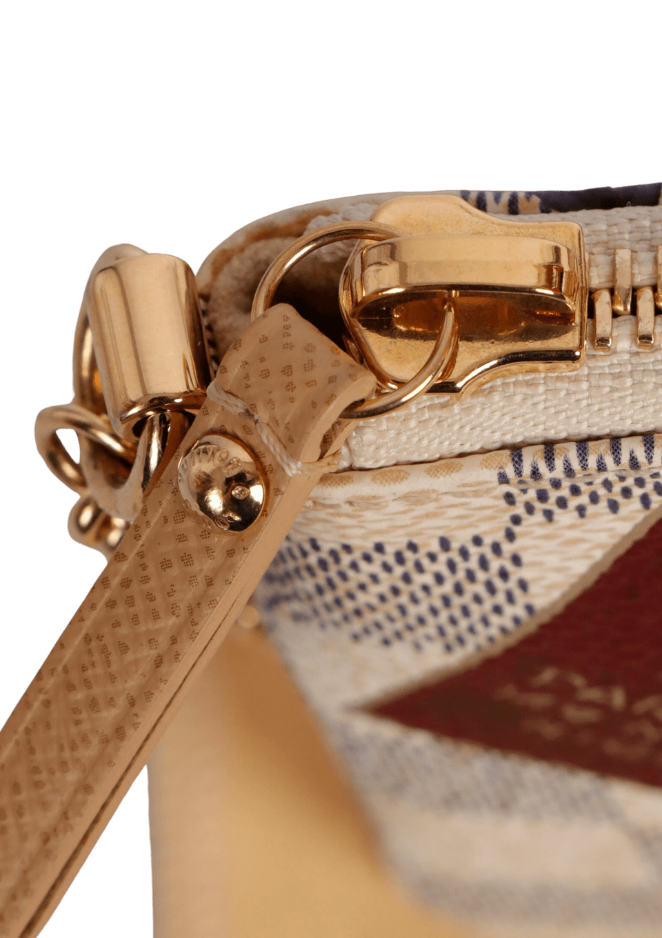 DAMIER AZUR TRUNKS LABELS POCHETTE MILLA MM