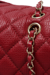 XXL TRAVEL CLASSIC SINGLE FLAP LAMBSKIN BAG
