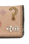 EMBELLISHED SMALL FALABELLA FLAP BAG