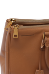 LARGE SAFFIANO LUX DOUBLE ZIP GALLERIA