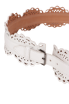 PERFORATED LEATHER BELT