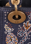 DENIM EMBROIDERED LADY DIOR