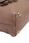 LEATHER FLOWER BAG