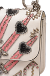 LOVE BLADE EMBROIDERED MINI GLAM LOCK