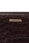CROCODILE EMBOSSED ZIP WALLET