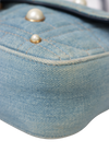 DENIM PEARL GG MARMON MINI BAG