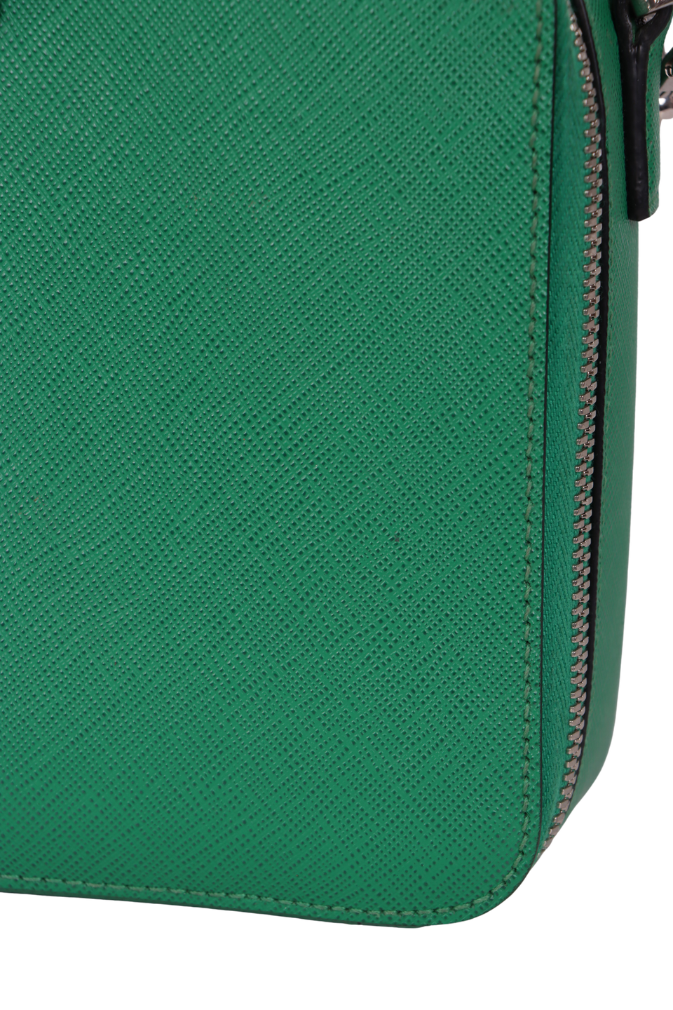 BOLSA PRADA SAFFIANO LUX BRIQUE HANDLE BAG VERDE ORIGINAL – Gringa