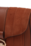 SUEDE GEORGIE SADDLE BAG