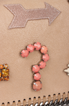 EMBELLISHED SMALL FALABELLA FLAP BAG
