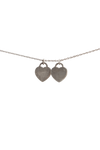 ''RETURN TO TIFFANY'' DOUBLE HEART 18K NECKLACE
