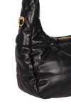 MINI NAPPA TOPSTITCHED HOBO BAG