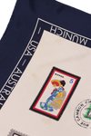 TRAVEL STAMP SILK SCARF