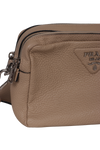 VITELLO DAINO DOUBLE ZIP CAMERA BAG