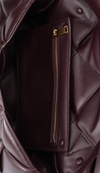 MAXI INTRECCIATO PADDED TOP HANDLE BAG