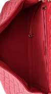 XXL TRAVEL CLASSIC SINGLE FLAP LAMBSKIN BAG