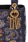 DENIM EMBROIDERED LADY DIOR