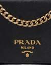 PATTINA TESSUTO SAFFIANO FLAP BAG