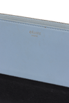 LEATHER ZIP AROUND WALLET