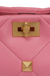 ROMAN STUD TOP HANDLE BAG