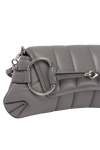 LEATHER SMALL HORSEBIT CHAIN BAG