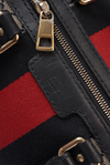 GG CANVAS WEB MEDIUM BOSTON BAG