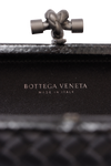LONG KNOT INTRECCIATO SATIN CLUTCH