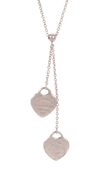 "RETURN TO TIFFANY" DOUBLE HEART NECKLACE