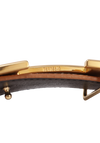 REVERSIBLE H BUCKLE BELT