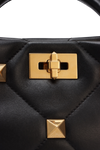 ROMAN STUD TOP HANDLE BAG