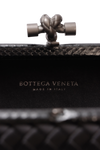 LONG KNOT INTRECCIATO SATIN CLUTCH